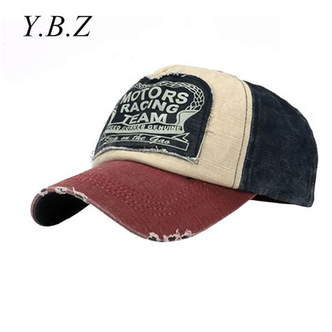 Vintage Distressed Wearing Style Baseball Cap Brand Snapback Caps Men ...