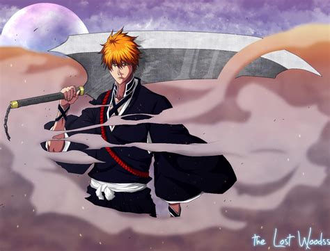 Soul reaper Ichigo Kurosaki by thelostwoodss on DeviantArt