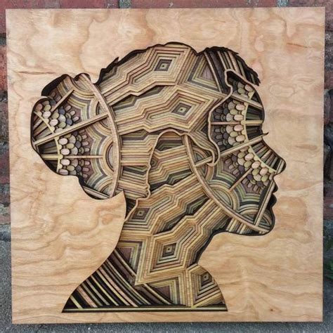 Sharp And Precise Laser Cut Wood Crafts - Bored Art