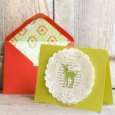 Tarjetas de Navidad hechas a mano para felicitar de forma original