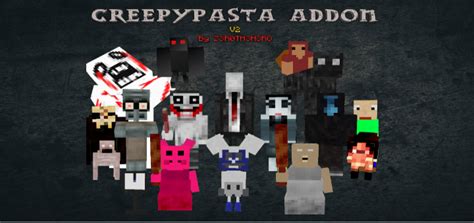 CreepyPastaCraft v2 Minecraft PE Addon/Mod 1.16.20.53, 1.16.1, 1.15.0, 1.14.60, 1.13.1, 1.12.1 ...