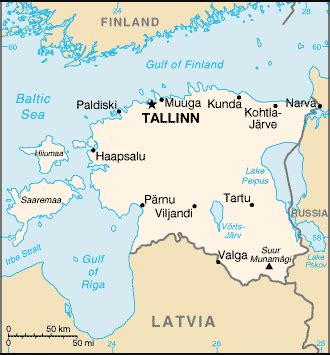 Climate information for Estonia - Climate Zone