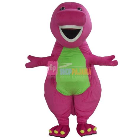 Barney Dinosaur Mascot Costume