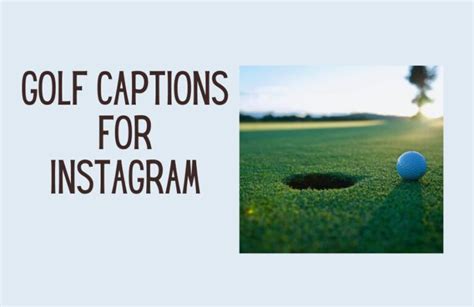 100+ Perfect Golf Captions For Instagram - Kids n Clicks