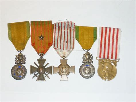 France - Lot old french military medals war 14 18 (M3) WW1 - Catawiki