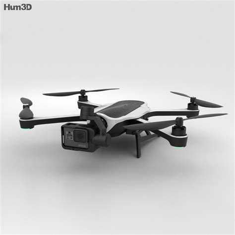 GoPro Karma Drone 3D model - Electronics on Hum3D