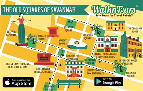 WalknTours The Self Guided Walking Tour App | Visit Savannah