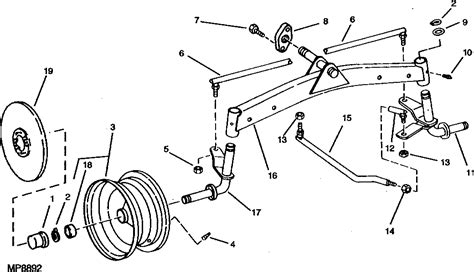 AM37627 John Deere Front Axle :: AVS.Parts