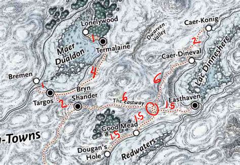 Icewind Dale Ten Towns Map