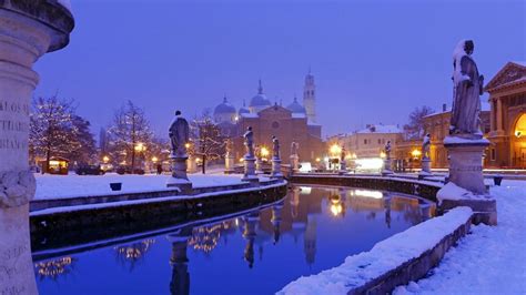 Free download Winter snow italy statues reflections bing wallpaper 43913 [1600x900] for your ...