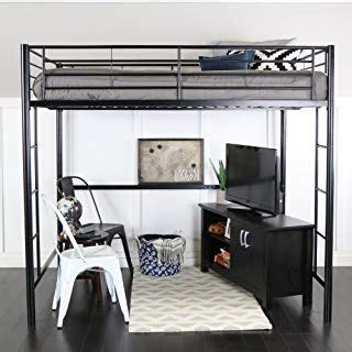 Amazon.com: queen loft bed | Loft bunk beds, Double loft beds, Modern loft bed