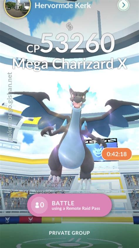 Mega Charizard X Raid Boss - Pokemon Go