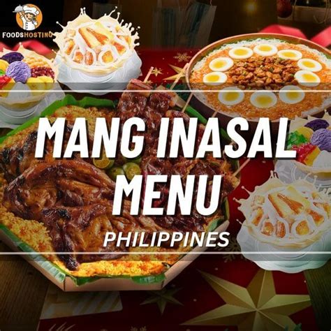 Inasal Menu 2024 - Tommy Gretchen