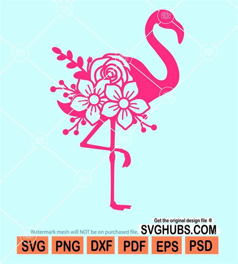 Flamingo svg, bird svg, Flamingo silhouette svg, flamingo clipart svg, cute flamingo svg