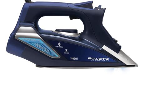 Rowenta DW9280 Steam Focus Steam Iron with Stainless Steel Soleplate Blue 092363950412 ...