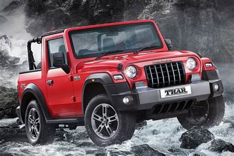 2020 Mahindra Thar variants explained: Features, specs, pictures and ...