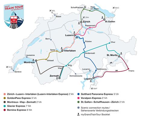 Sections of the Grand Train Tour of Switzerland | Switzerland Tourism