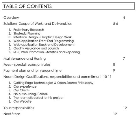 Free Printable Website Proposal Template (Word, PDF) - Excel TMP