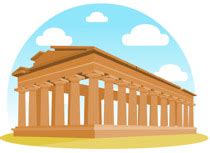 roman temple - Clip Art Library