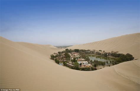 The mystical oasis town Huacachina that exists in the middle of barren Peruvian desert | Daily ...