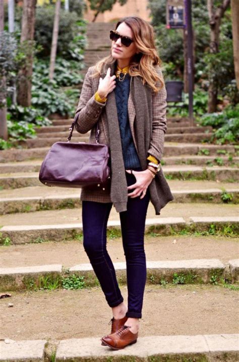 How to Wear Brown Leather Shoes: Best 15 Cool Outfit Ideas for Women - FMag.com