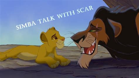 The Lion King Scar And Simba