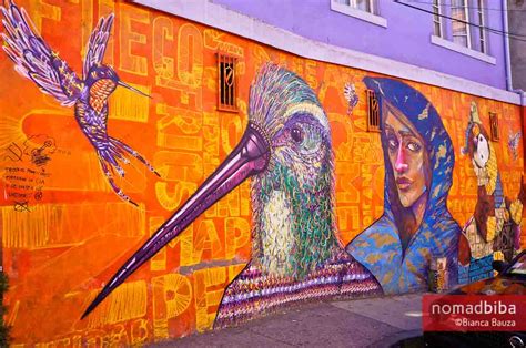 Weekly Photo: The Colourful Street Art in Valparaiso, Chile - Nomadbiba