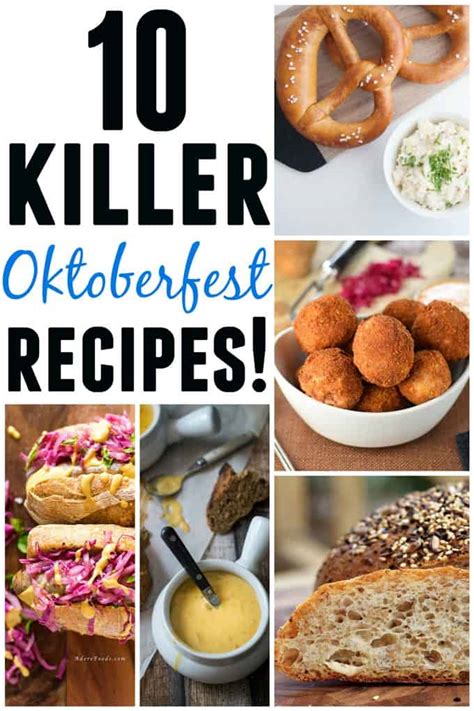 10 Killer Oktoberfest recipes! - Rhubarbarians