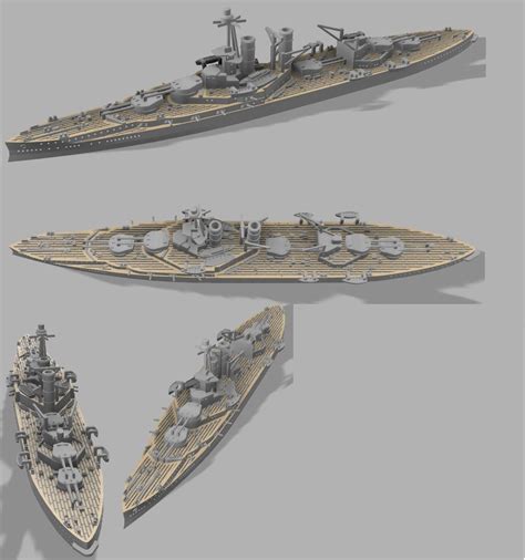 HMS Iron Duke - Wargaming3D