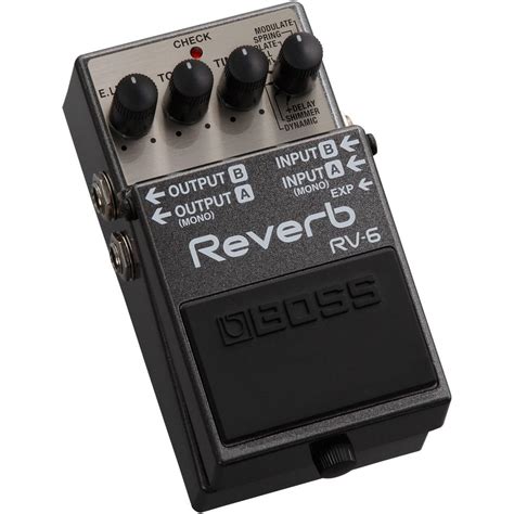 Boss Reverb RV-6 - Pedal de guitarra reverb