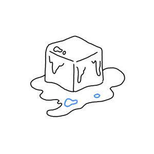 How to Draw an Ice Cube - Step by Step Easy Drawing Guides - Drawing Howtos