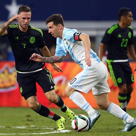 Mexico vs. Argentina: Live Score, Highlights from International ...