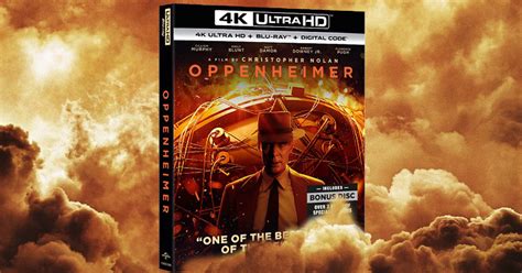 4K Blu-Ray ‘Oppenheimer’ Film Announced – channelnews