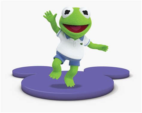 Disney Muppet Babies Kermit, HD Png Download - kindpng