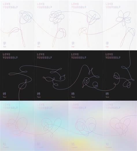 Love Yourself Album Covers - BTS 101