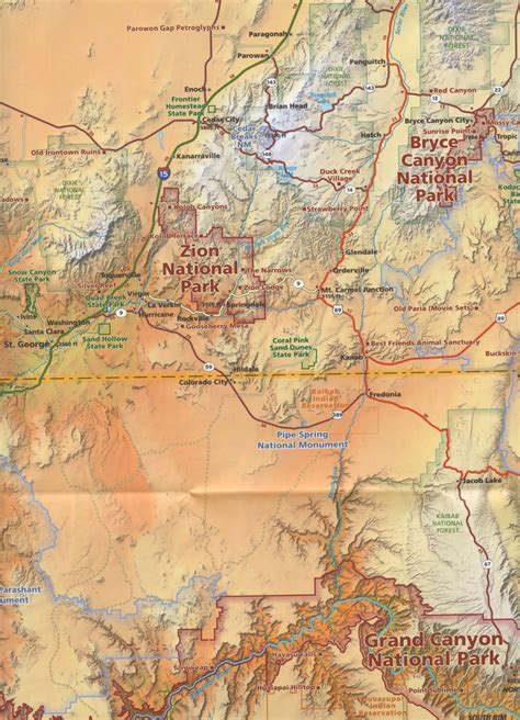 National Parks Map & Guide. An essential map for Utah National Parks – Utah.com