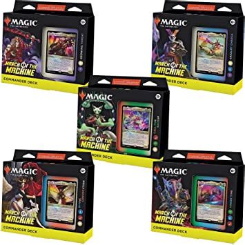 March of the Machine Commander Deck Bundle – All 5 Decks - Magic Jank