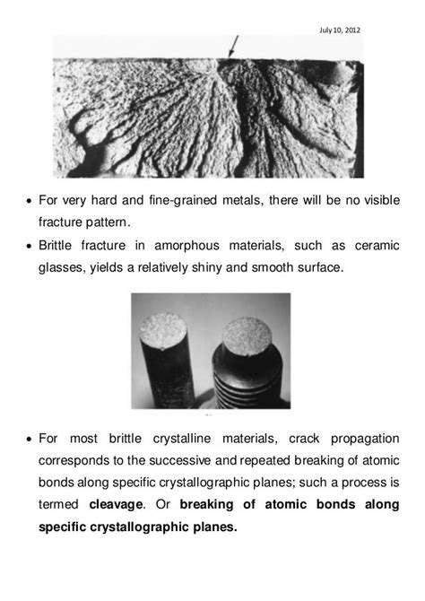 Fracture Mechanics & Failure Analysis Lecture Brittle Fracture