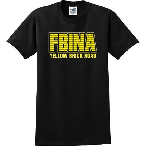 EverFind FBINA (FBI National Academy) Yellow Brick Road Uni T-Shirt (S ...