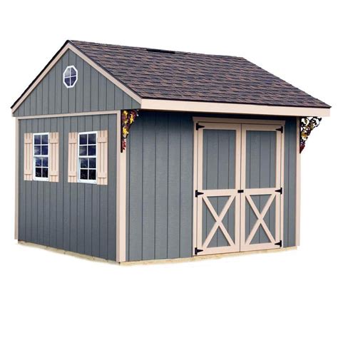 Best Barns Northwood 10 ft. x 10 ft. Wood Storage Shed Kit-northwood_1010 - The Home Depot