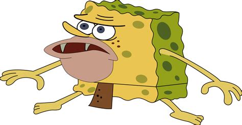 Image - Primitive Sponge SpongeGar Caveman SpongeBob Meme by Dungleberry DeviantArt.png | Teh ...