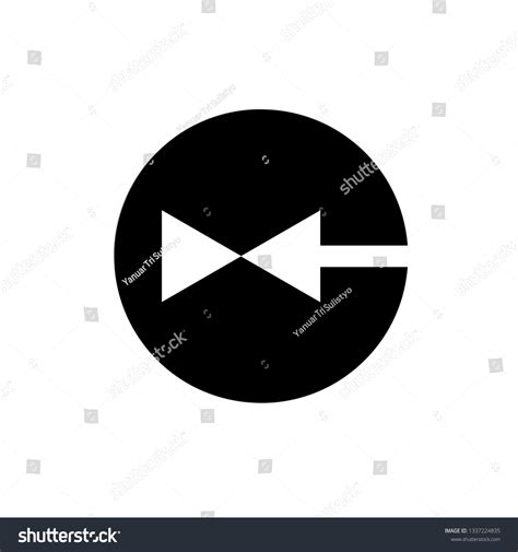 Double Arrow Logo Vector Stock Vector (Royalty Free) 1337224835 | Shutterstock