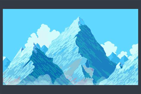 Free Mountain Backgrounds Pixel Art Download - CraftPix.net