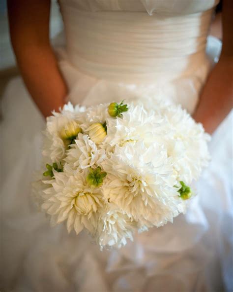 White Dahlia Bouquet