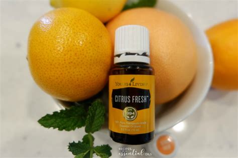 All About Citrus Fresh - Recipes with Essential Oils