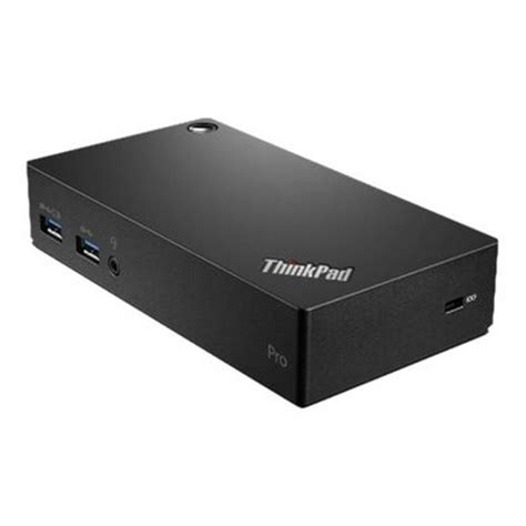 Lenovo TDSourcing ThinkPad USB 3.0 Pro Dock - Docking station - USB - DP - GigE - 45 Watt ...