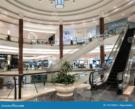 Doha, Qatar - Nov 19. 2019. Interior of Lagoona Mall - Shopping Center Editorial Photo - Image ...