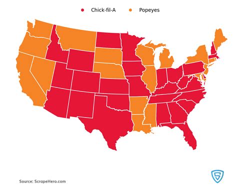 Popeyes and Chick-fil-A – Chicken Sandwich Wars Location Analysis