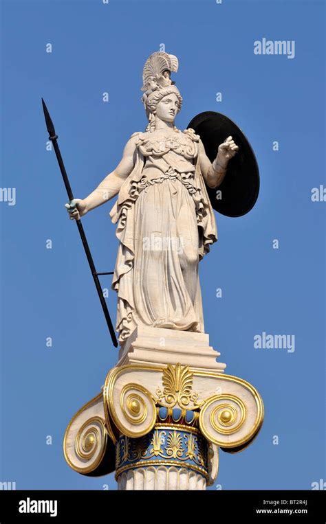 Athena goddess statue hi-res stock photography and images - Alamy