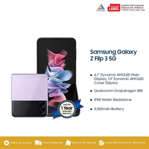 Samsung Galaxy Z Flip 3 5G Price In Malaysia & Specs - KTS